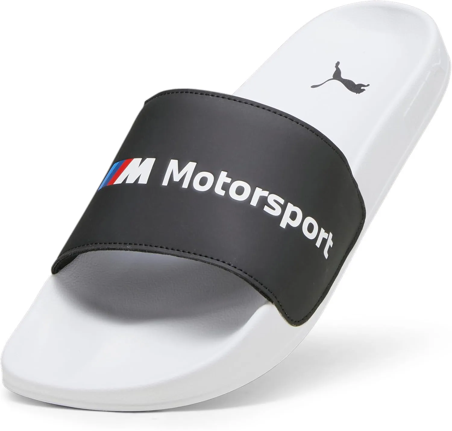 PUMA Men's BMW Motorsport Logo Leadcat 2.0 Slide Sandal