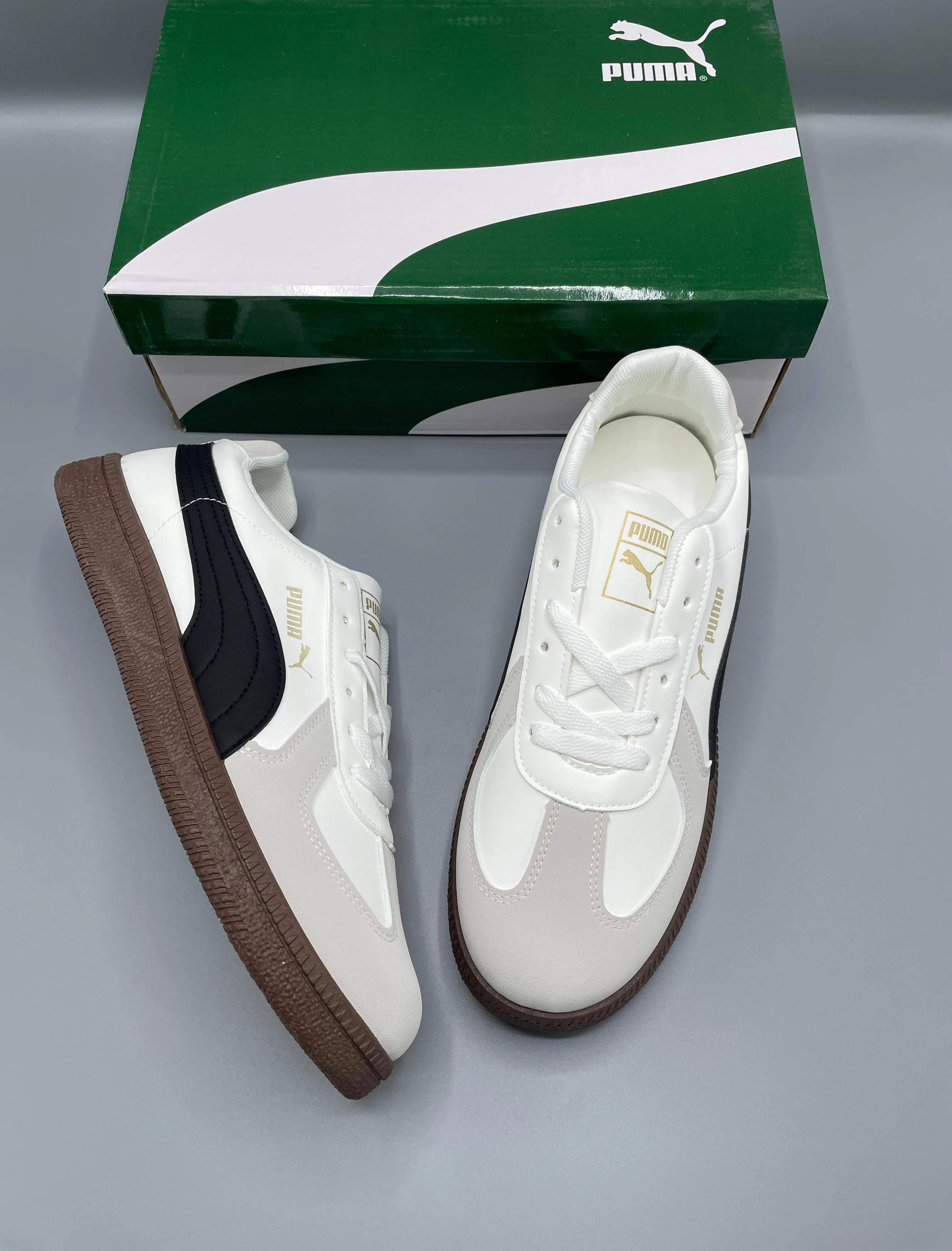 PUMMA - Army Trainer Suede Sneakers