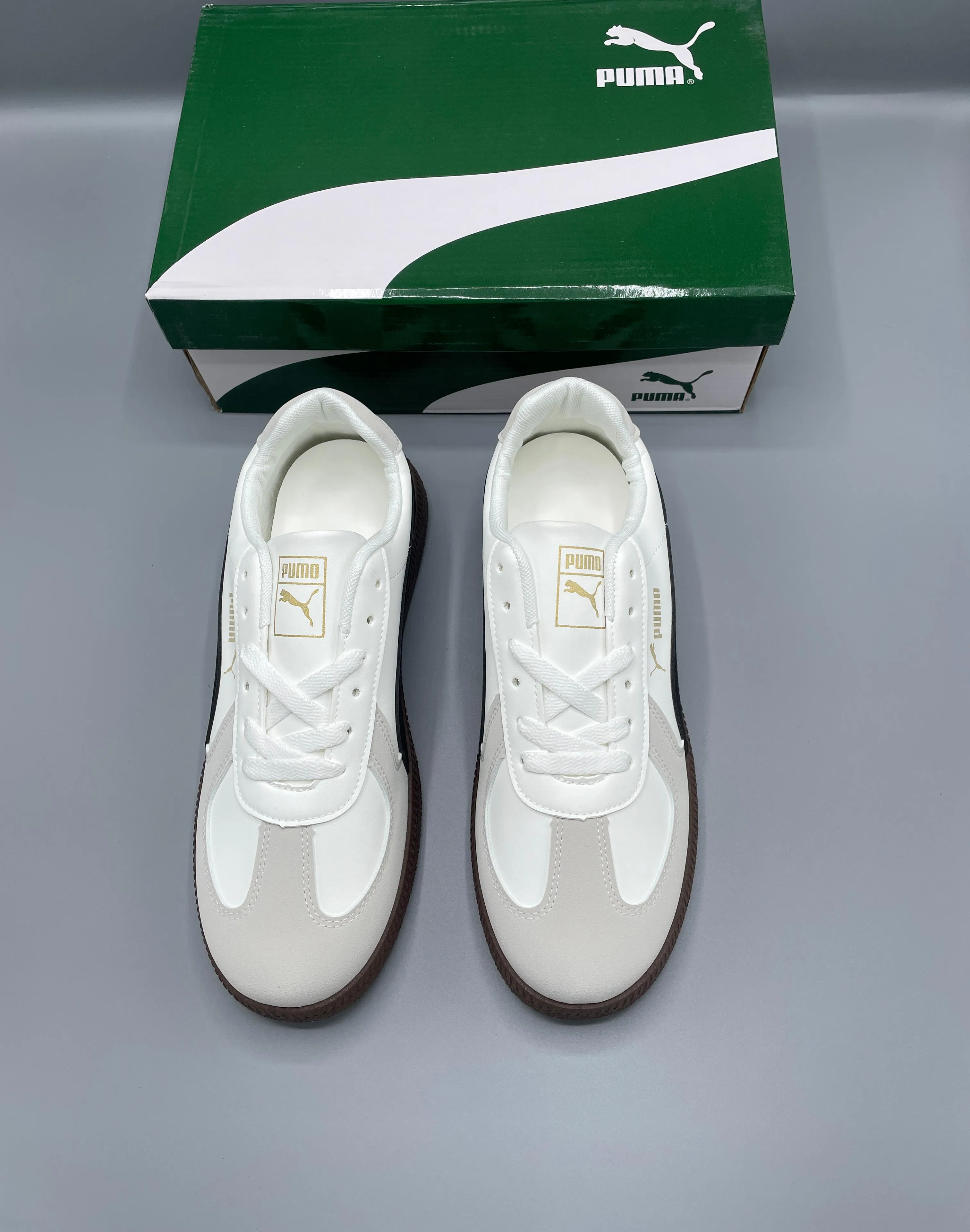 PUMMA - Army Trainer Suede Sneakers