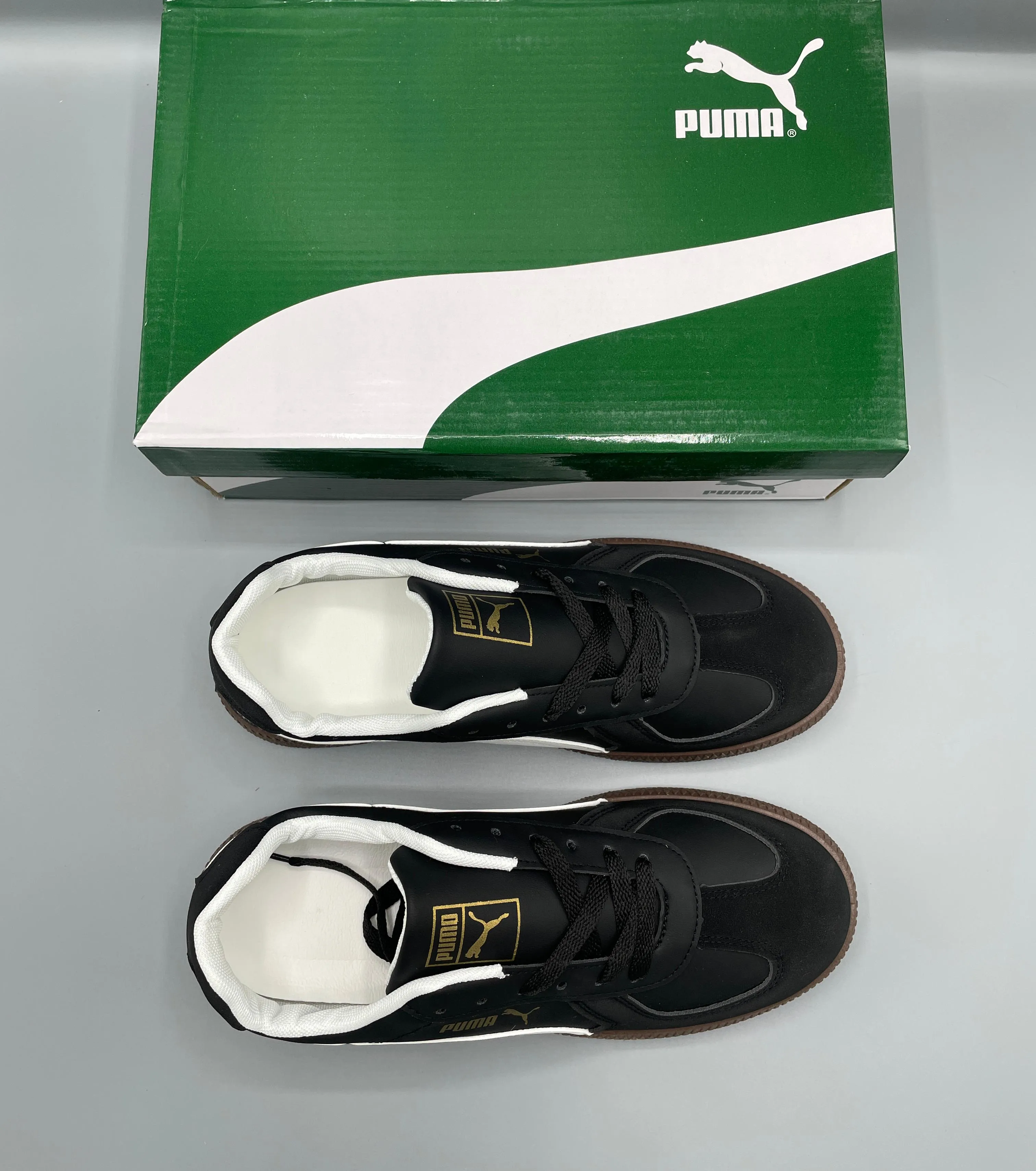 PUMMA - Army Trainer Suede Sneakers