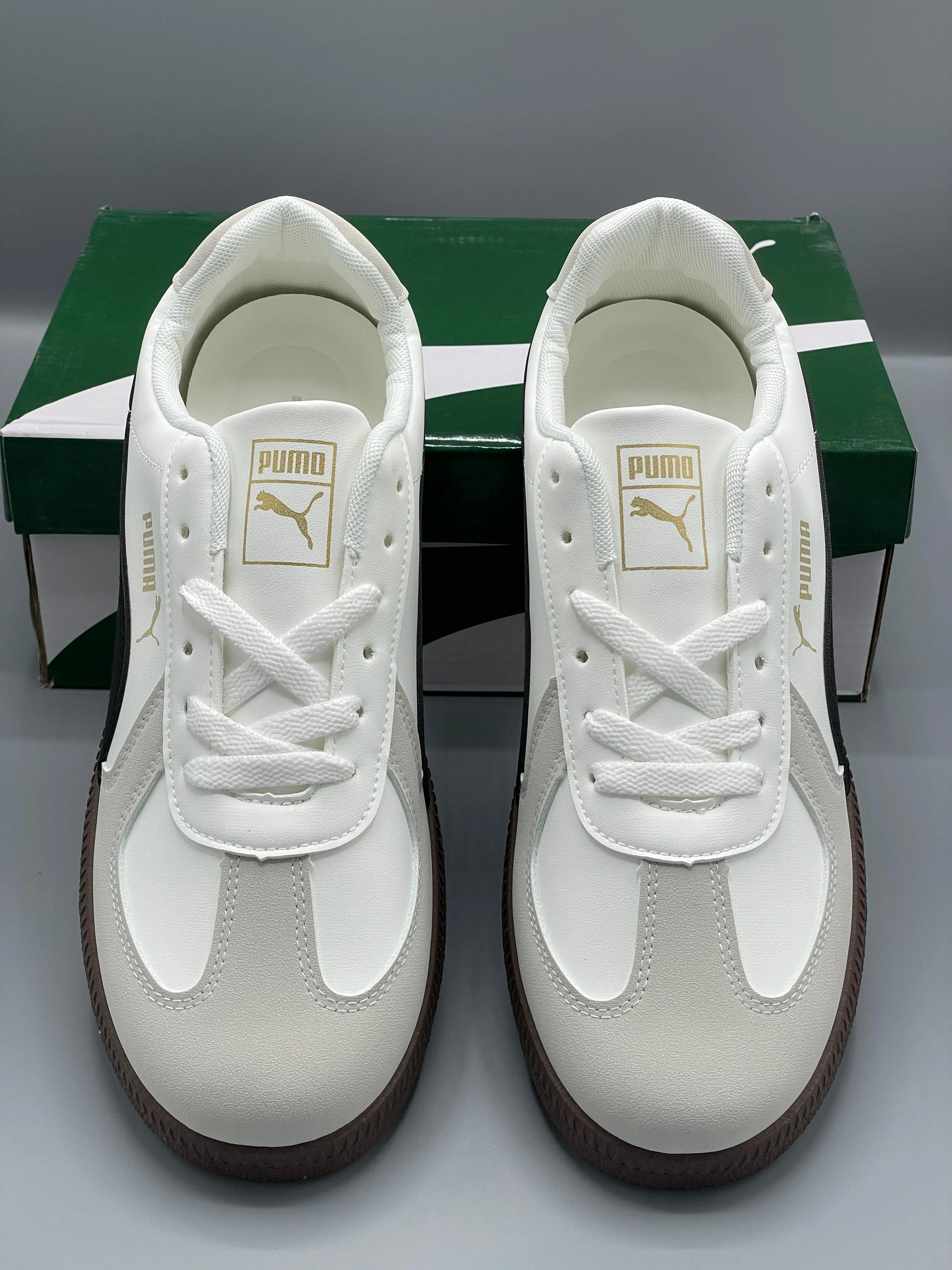PUMMA - Army Trainer Suede Sneakers