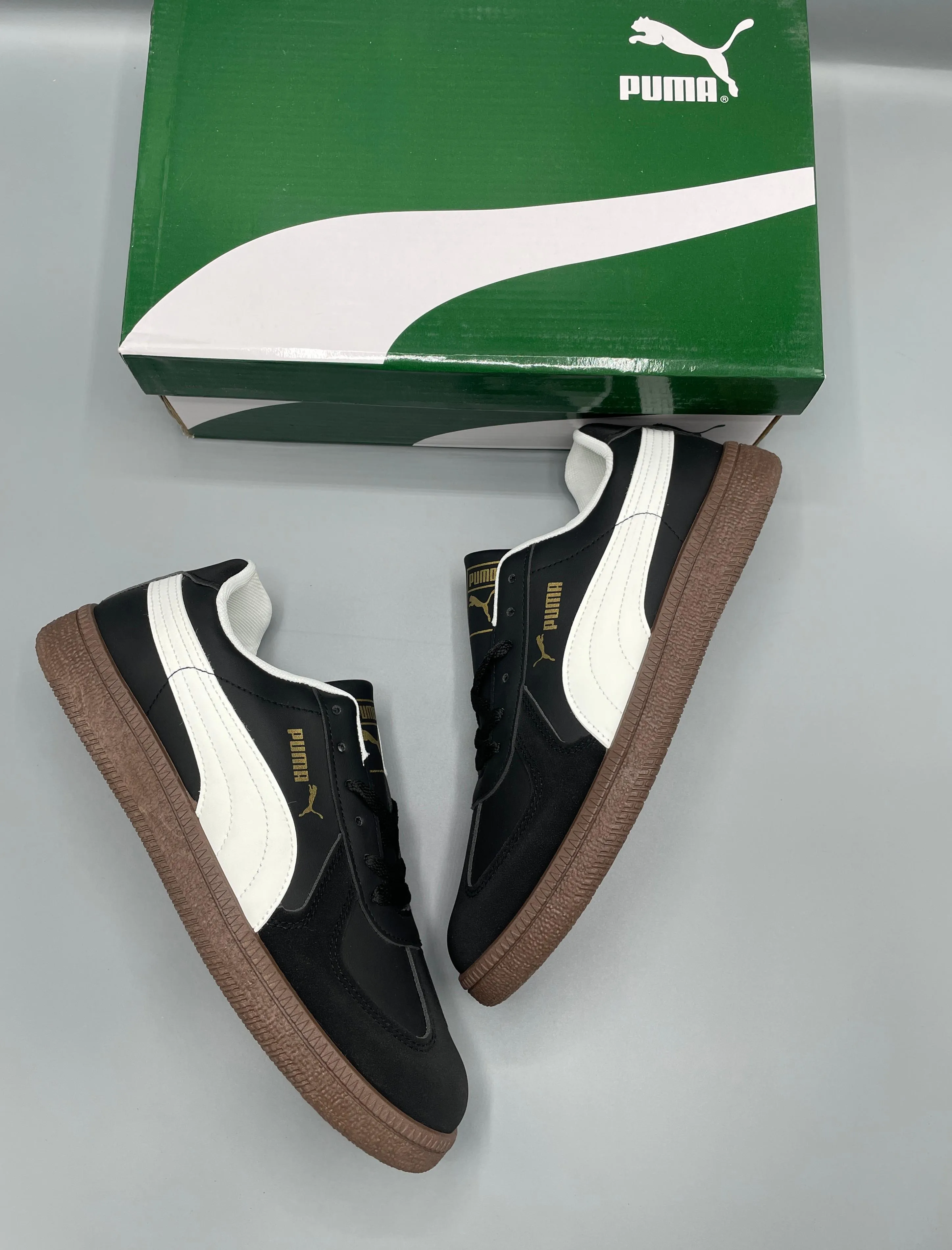 PUMMA - Army Trainer Suede Sneakers
