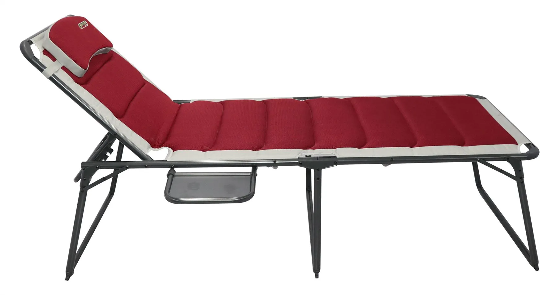 Quest Bordeaux Pro Lounge Sun Bed with side table