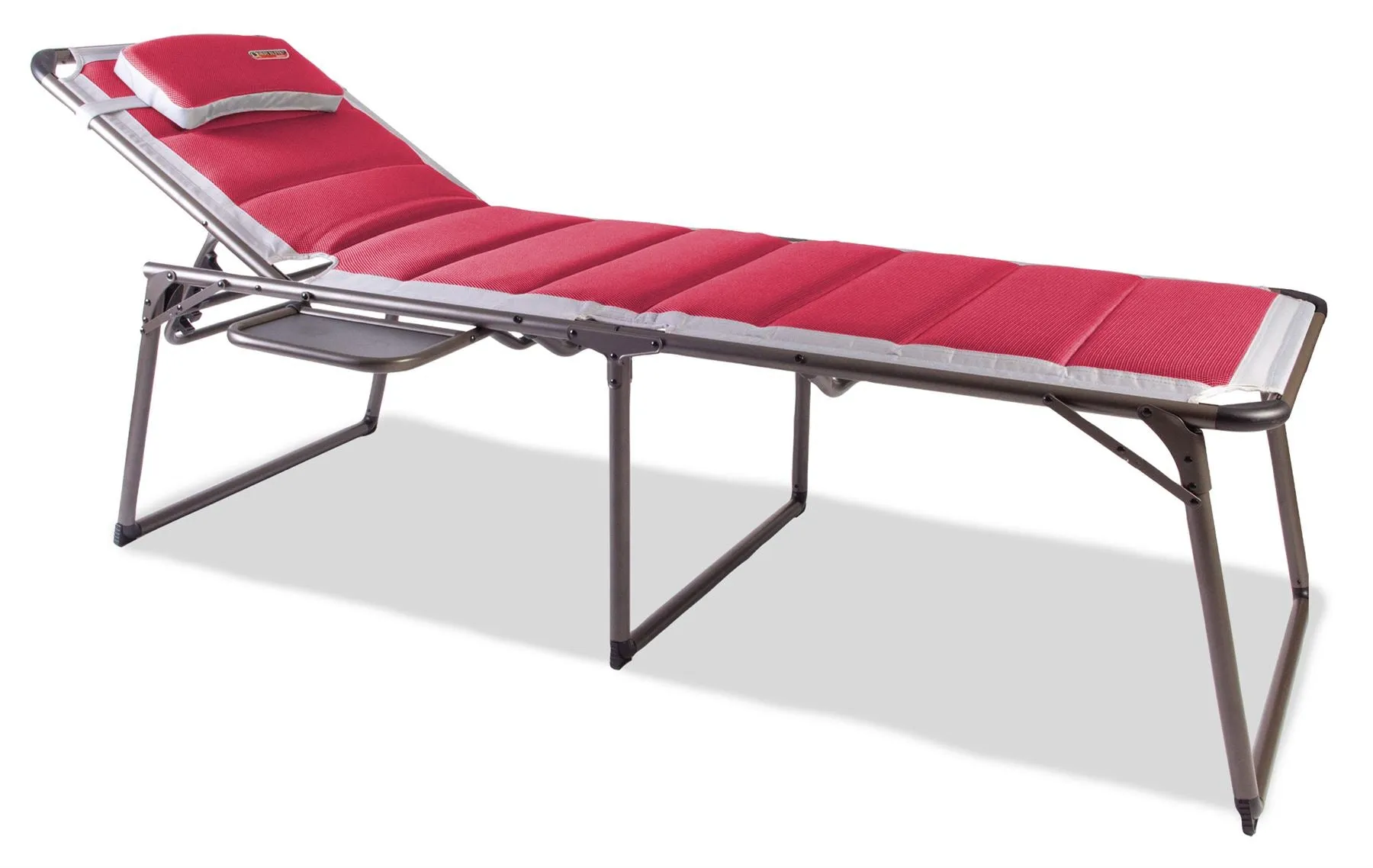 Quest Bordeaux Pro Lounge Sun Bed with side table