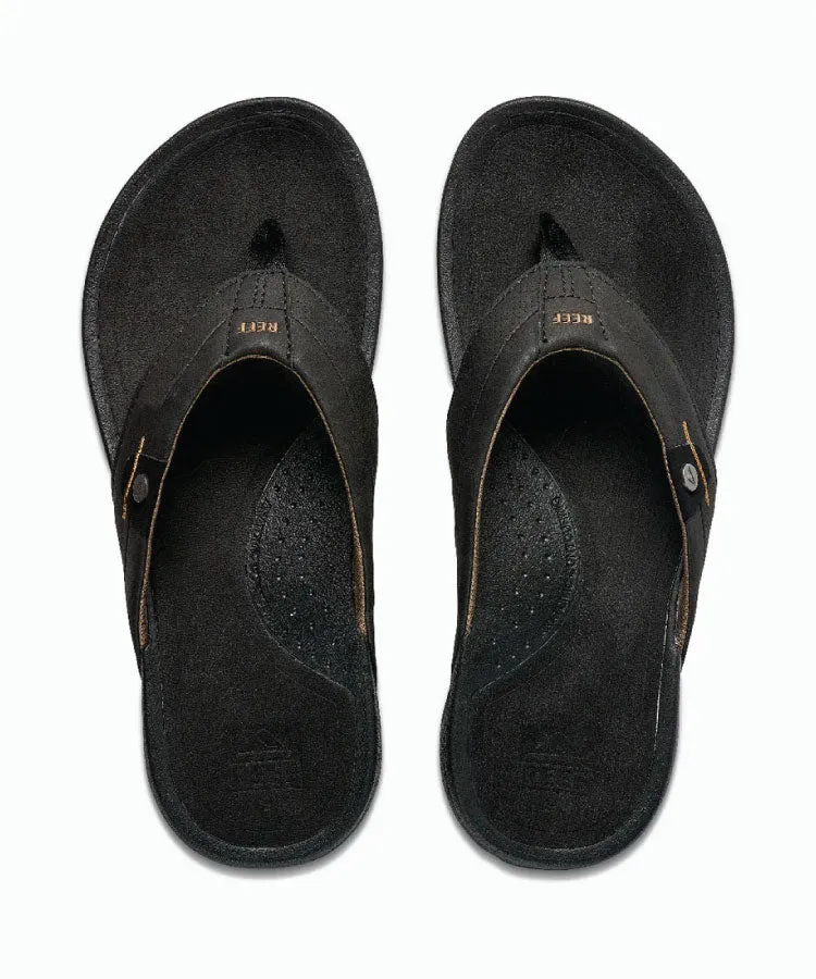 Reef Pacific Mens Jandal - Black / Brown