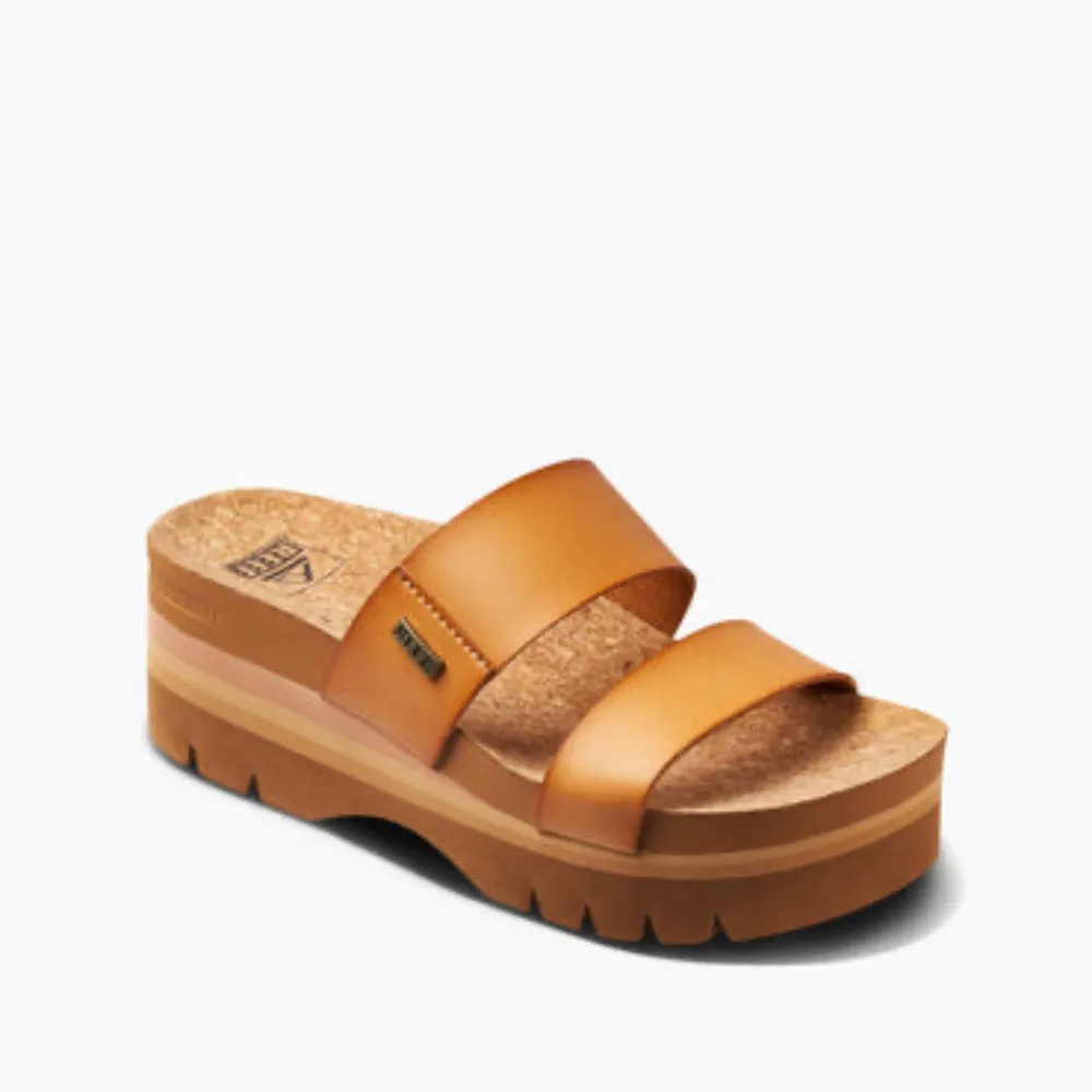 Reef Women's Cushion Vista Higher Sandal Natural