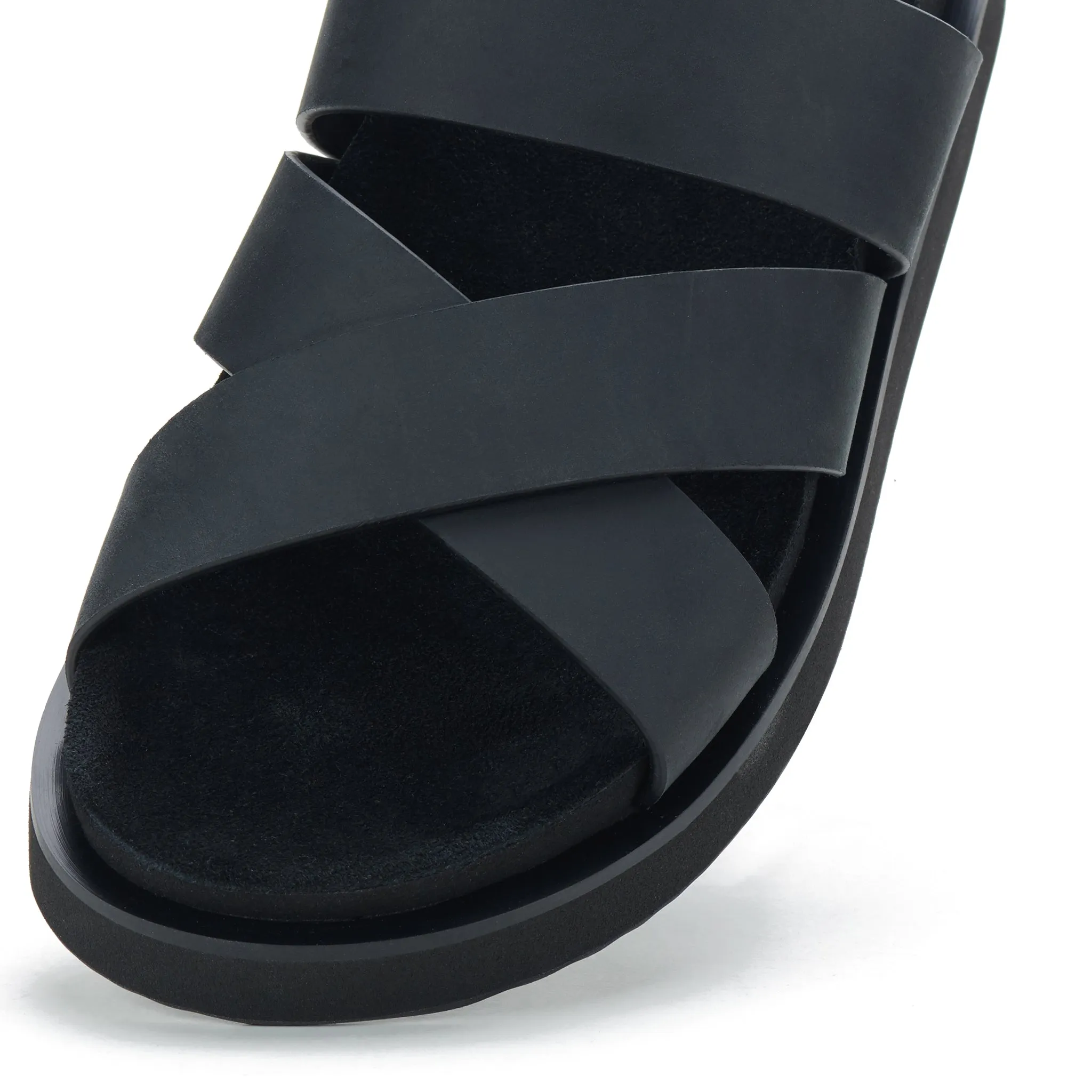 Rollie Nation | Rhodes Cross Slide- Rustic Black