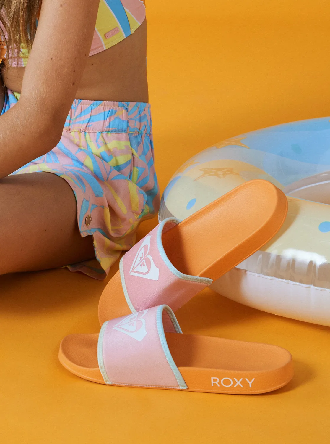 Roxy Girls Slippery Neo Neoprene Sliders