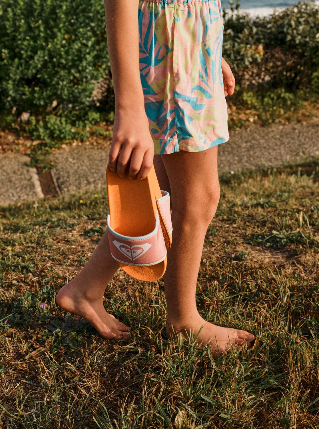 Roxy Girls Slippery Neo Neoprene Sliders