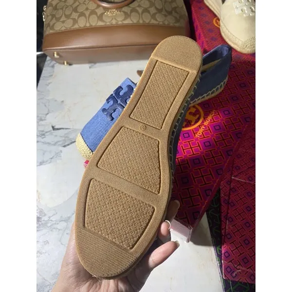 SALE! ❤️ AUTHENTIC Tory Burch Weston Flat Espadrille Loafer Shoes