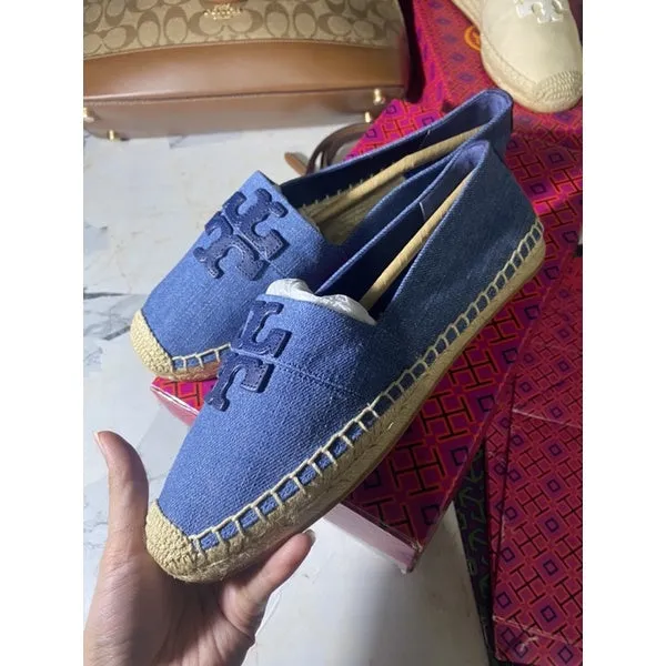 SALE! ❤️ AUTHENTIC Tory Burch Weston Flat Espadrille Loafer Shoes