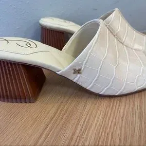 Sam Edelman "Sonya Croc-Embossed" Sandals