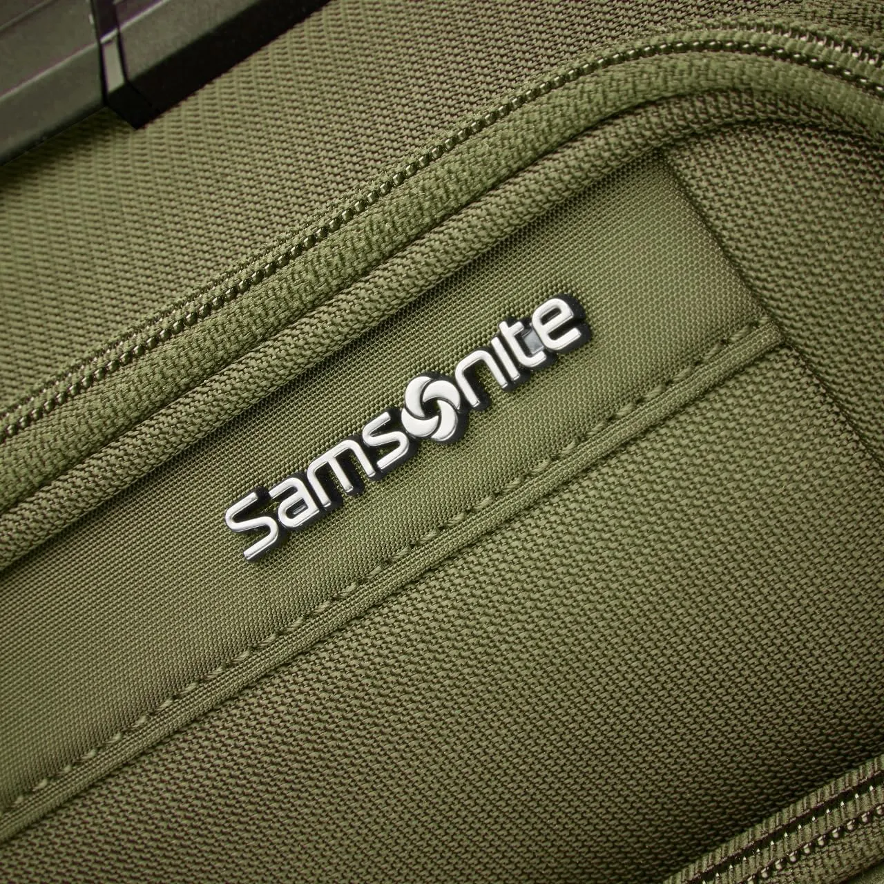 Samsonite Lineate Softside Expandable Luggage with Spinner Wheels, Carry-on, Cedar Green