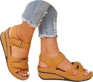 Sandals for Women 2024 Summer Waterproof Hiking Womens Sandals Comfortable Walking Outdoor Athletic Sandals