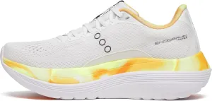 Saucony Men's Endorphin Trainer Sneaker, White/Black, 12