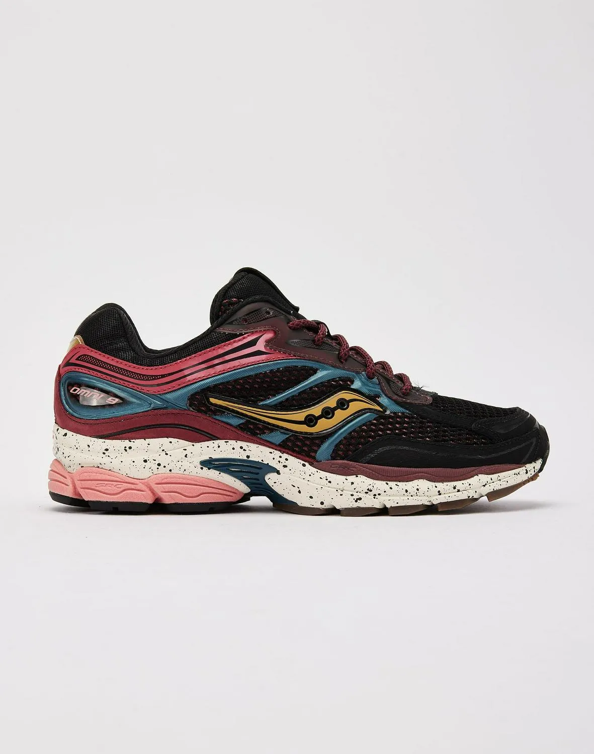 Saucony ProGrid Omni 9 Black Blue Pink Red Yellow White Shoe Sneaker Trainer