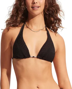 Seafolly Women's Slide Triangle Bikini Top Swimsuit