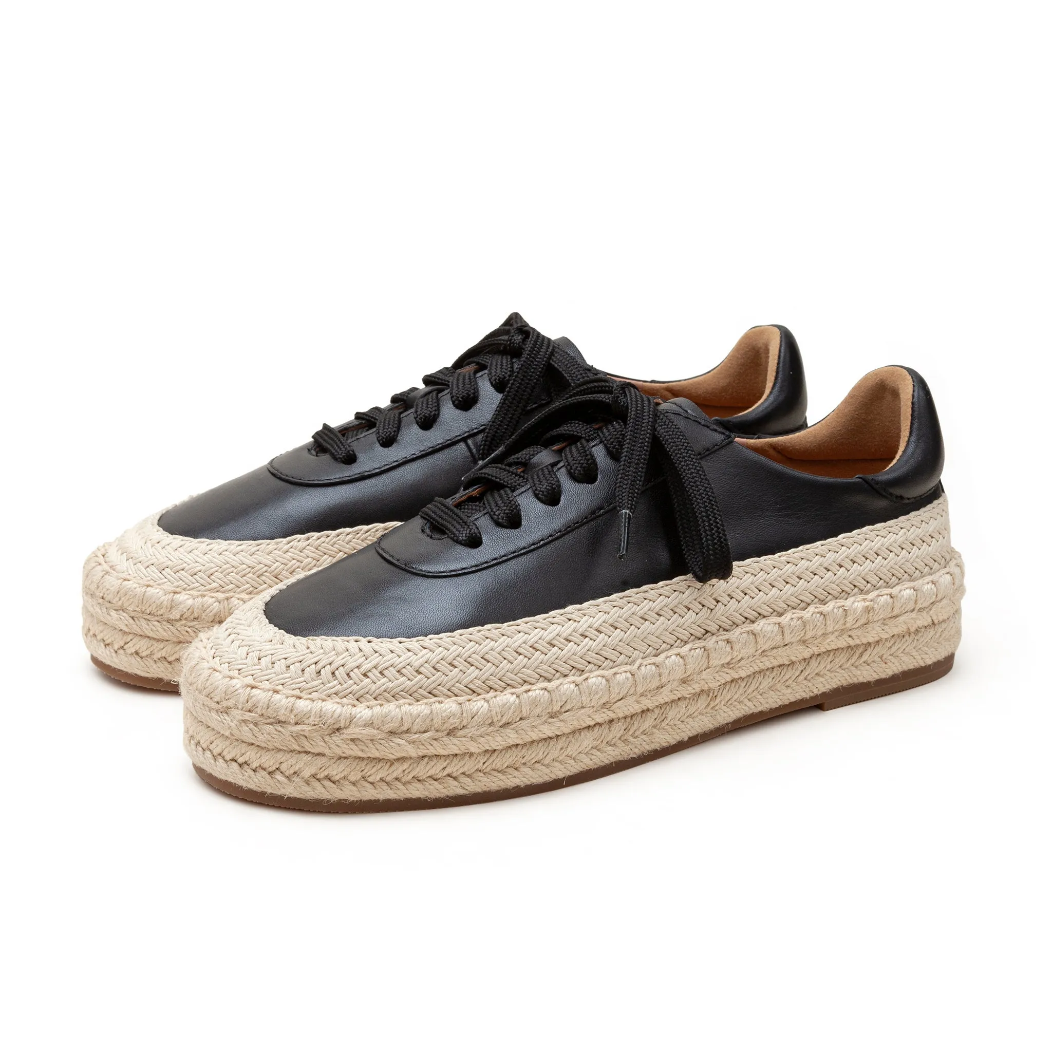 SELMA | Lace Up Espadrille Sneakers
