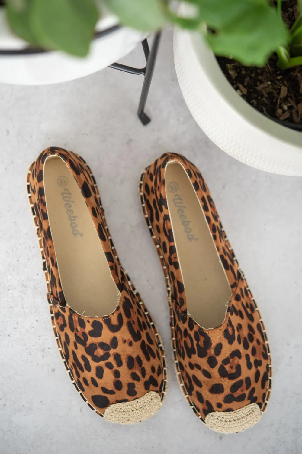 Sexy Leopard Espadrille  Flats