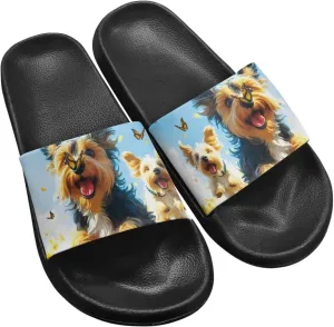 Shower Shoes Slippers for Women & Men - Lightweight House Slides Shower Sandals with Cushioned Thick Sole