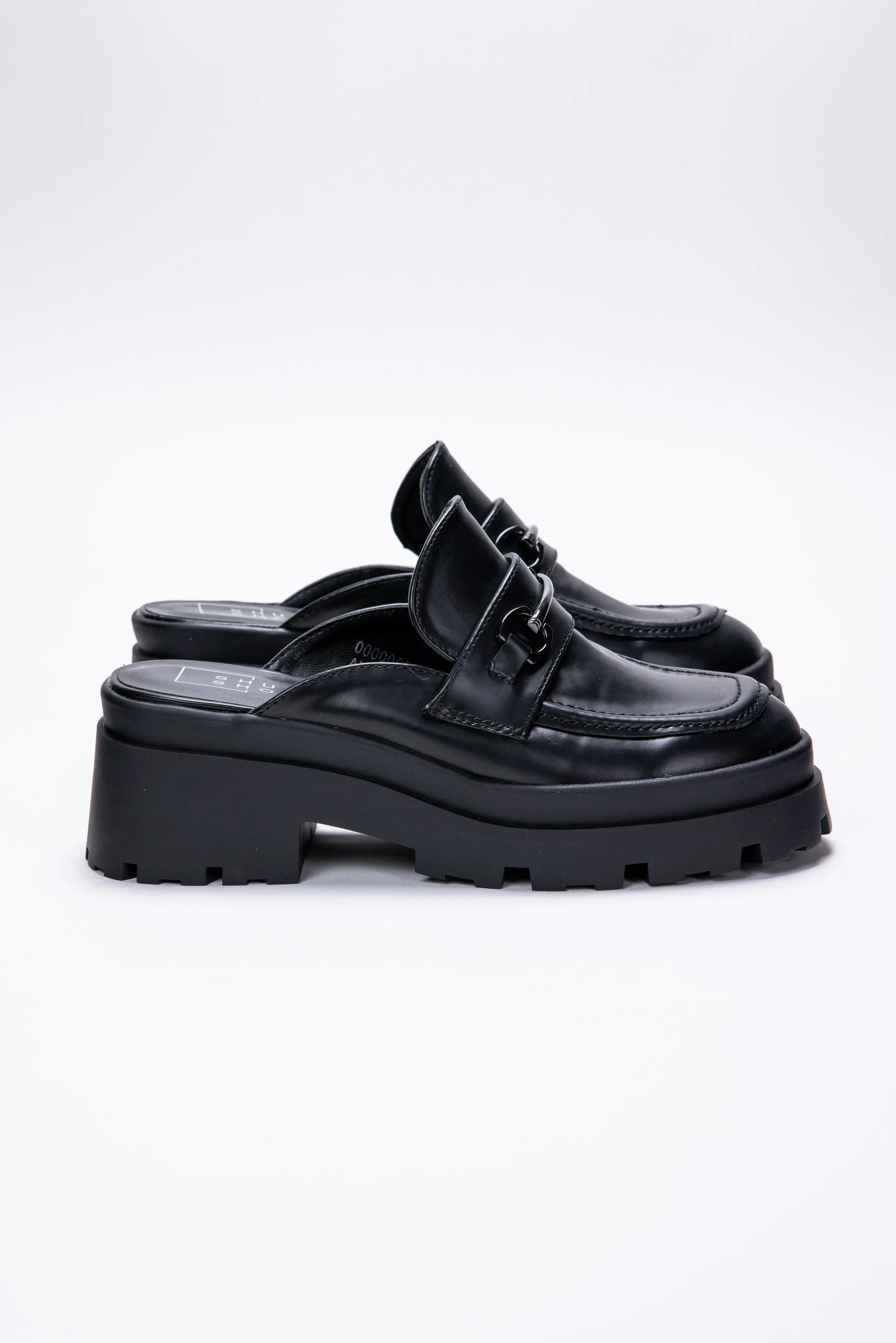 Shu Shop Audra Women's Chunky Heel Loafer Mule
