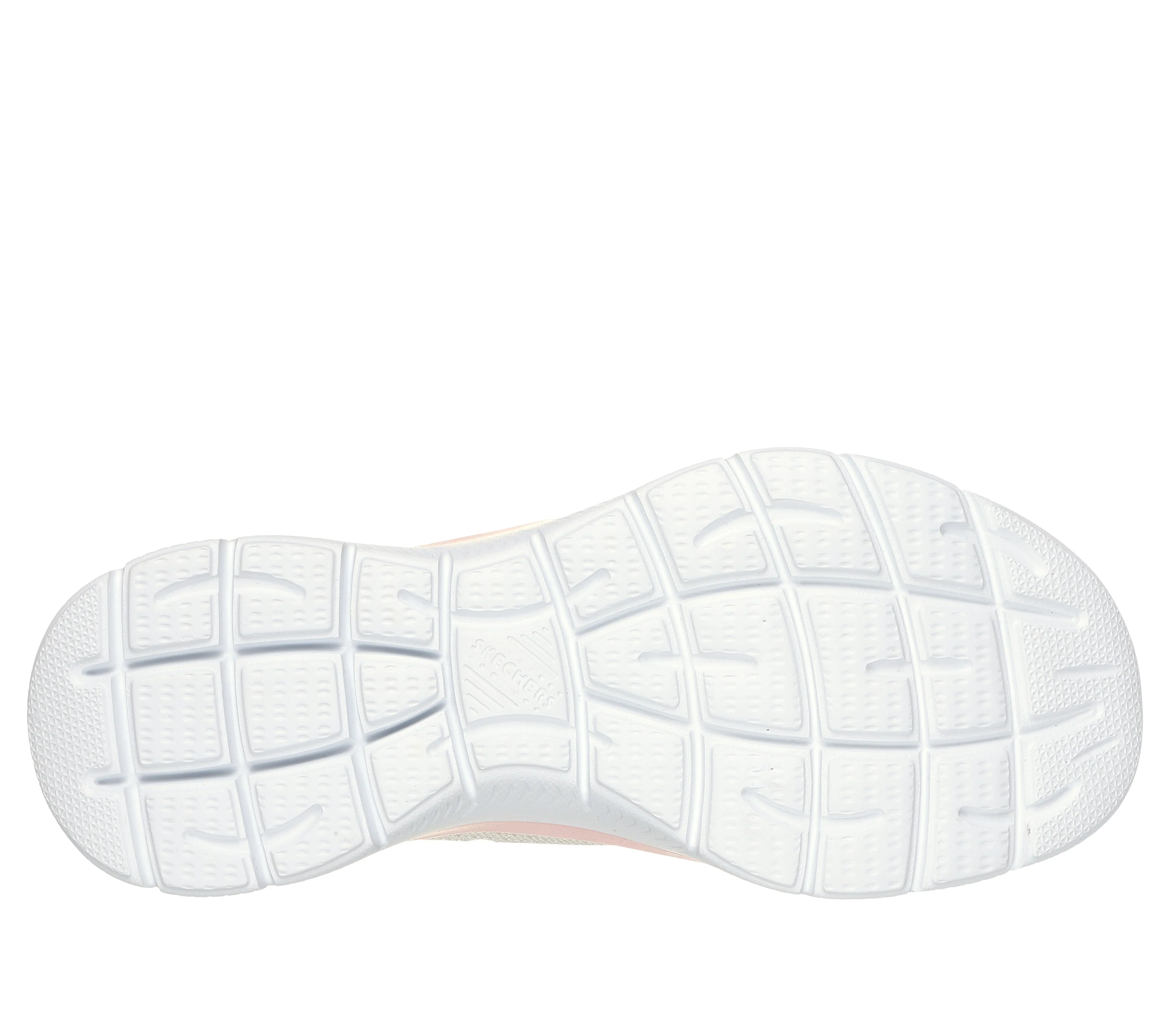 SKECHERS - 150123 SUMMITS DIAMOND DREAM-BUNGEE SLIP-IN TRAIN - NATURAL/PINK