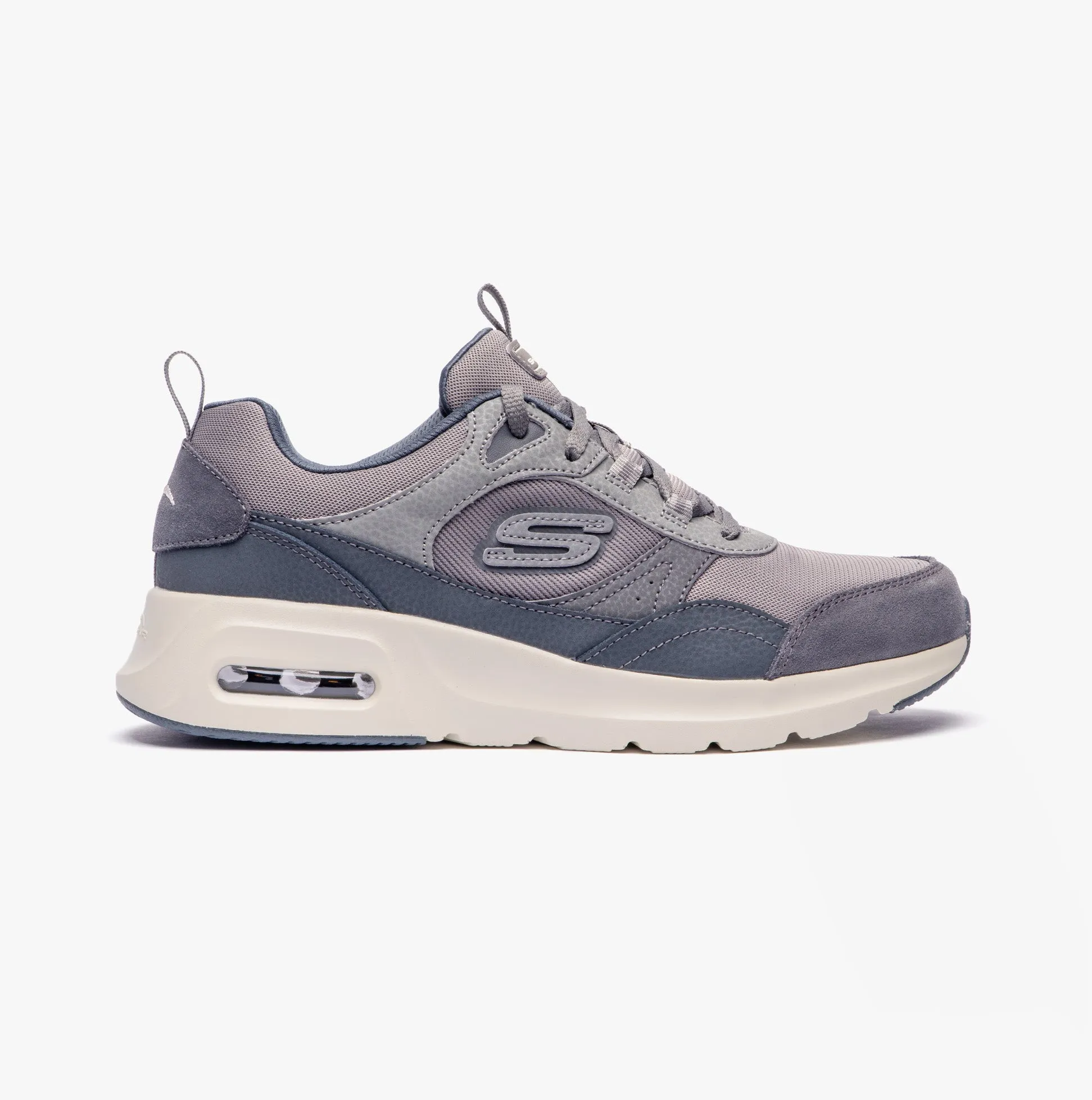 Skechers 232646/GRY SKECH-AIR COURT-HOMEGROWN Mens Trainers Grey