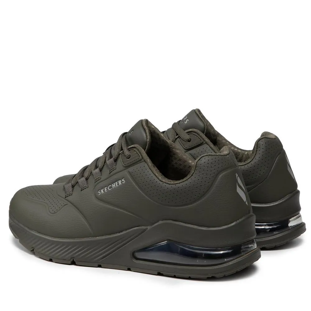 Skechers Mens Uno 2 Olive Trainer Shoes 232181/OLV
