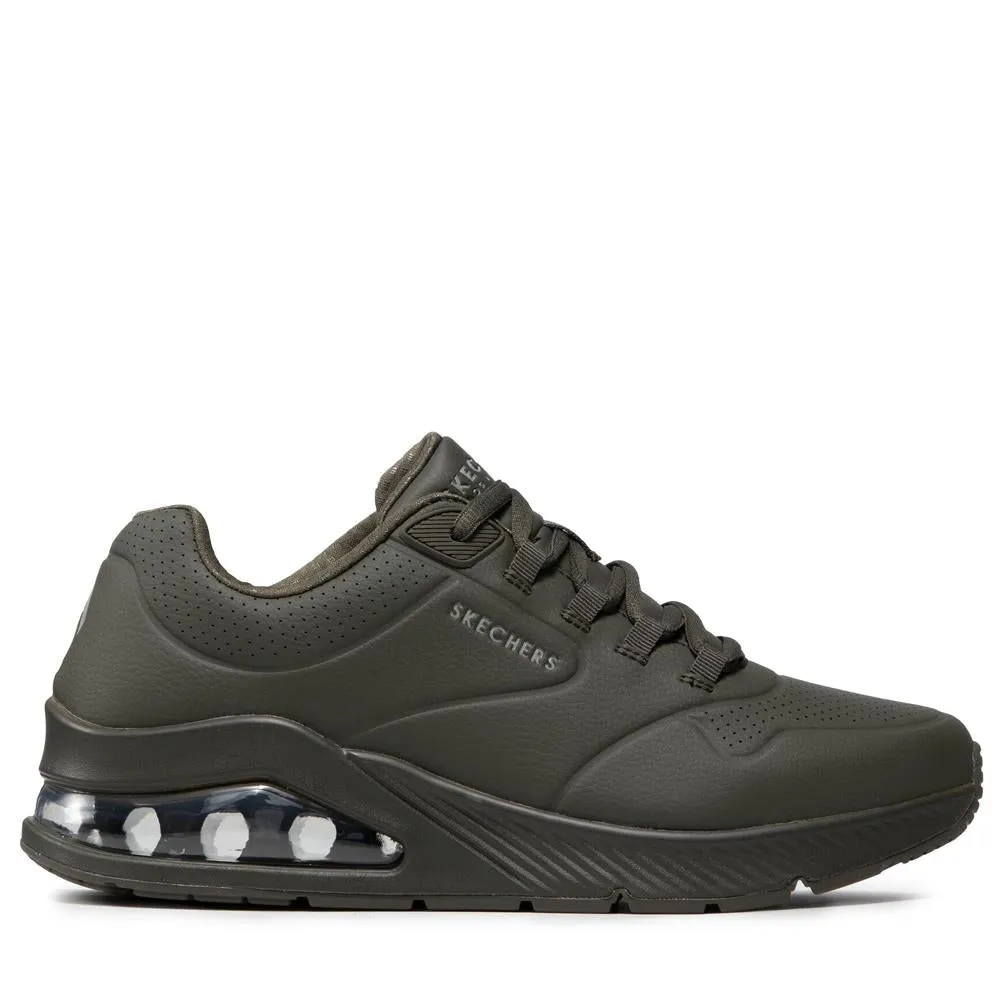 Skechers Mens Uno 2 Olive Trainer Shoes 232181/OLV
