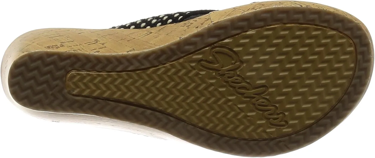 Skechers Women's Beverlee-Delighted Wedge Sandal