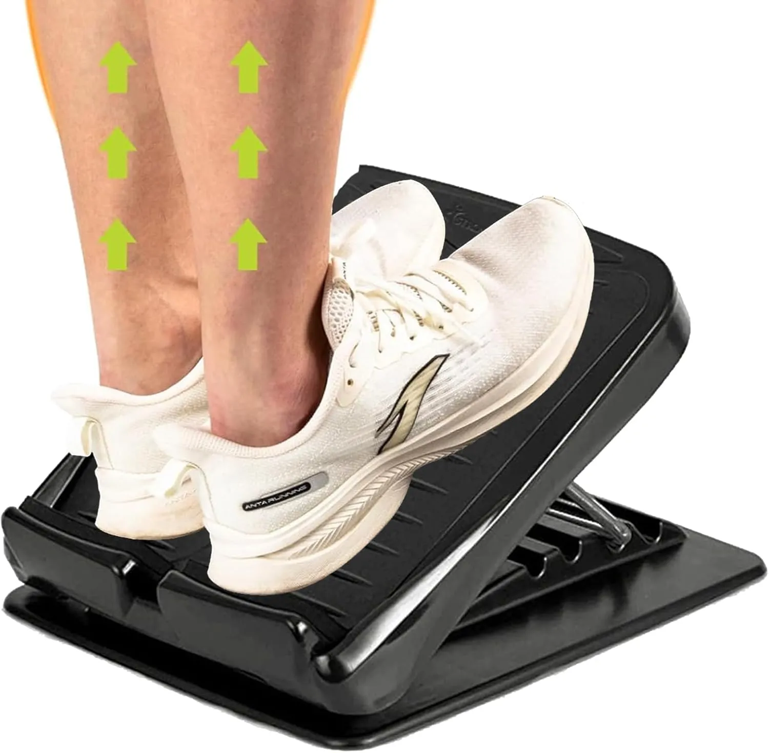 Slant Board, Adjustable Incline Board and Calf Stretcher, Stretch Board for Stretching Tight Calves or Plantar Fasciitis，Foot Stool Adjustable Strength Training Equipment Leg Exercise Machines
