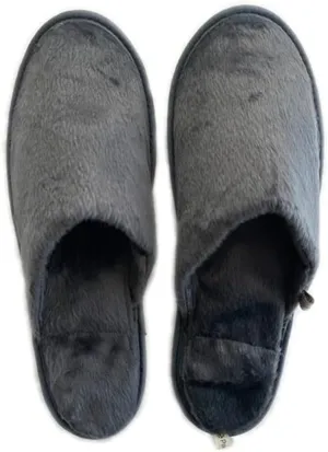 slide on mens style aromatherapy house Slippers for men featuring removable and heatable lavender-filled insoles slippers are perfect house shoes for men