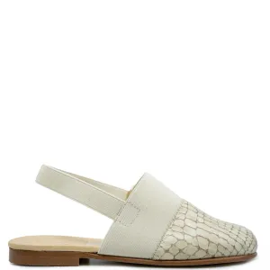 Spain Co Patent Croc Elastic Slingback
