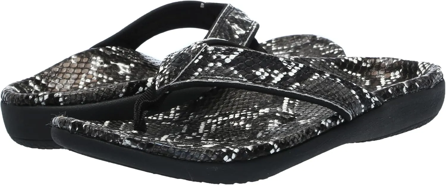 Spenco Women's Yumi Nuevo Snake Flip-Flop