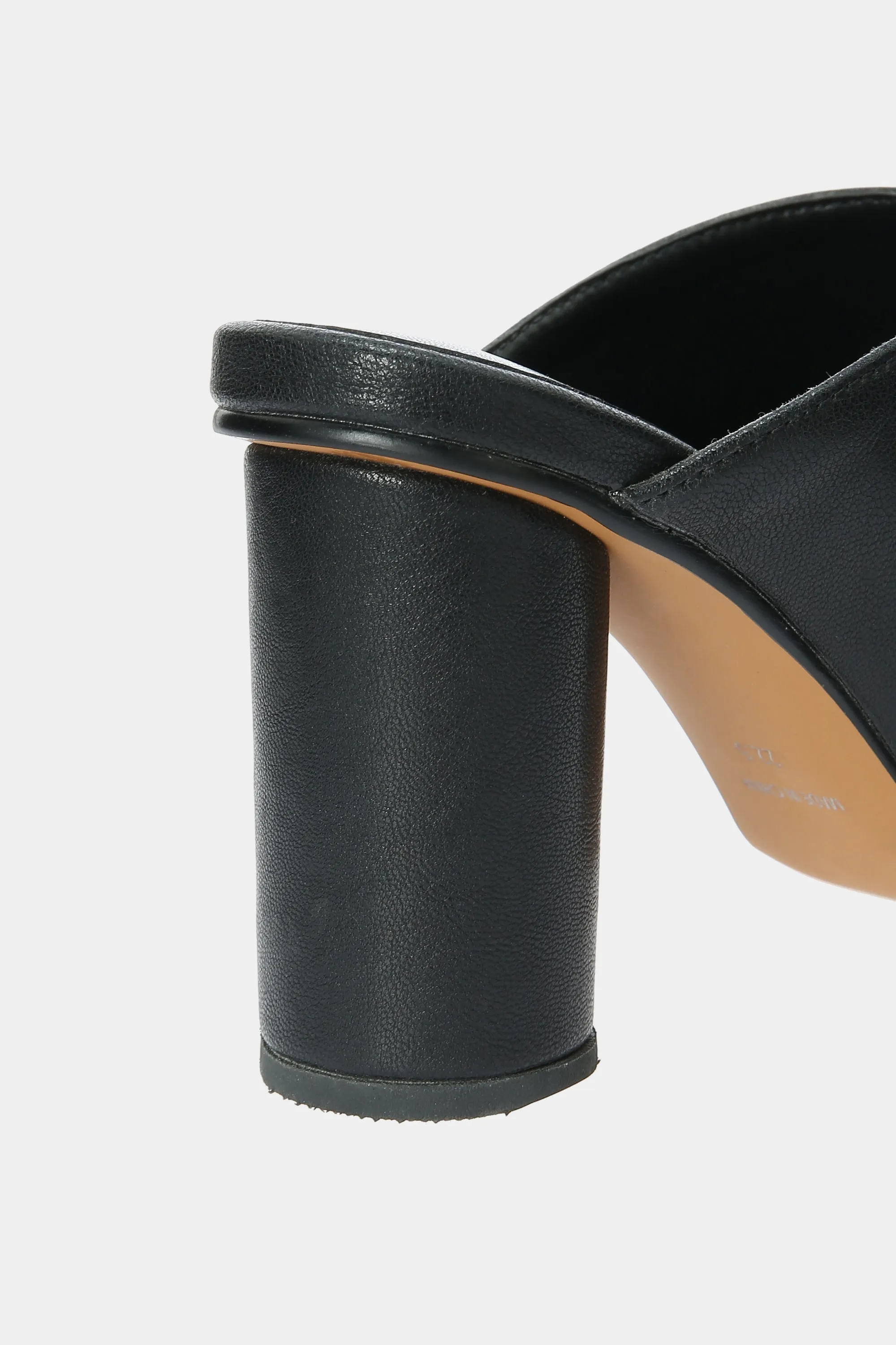 square toe mule
