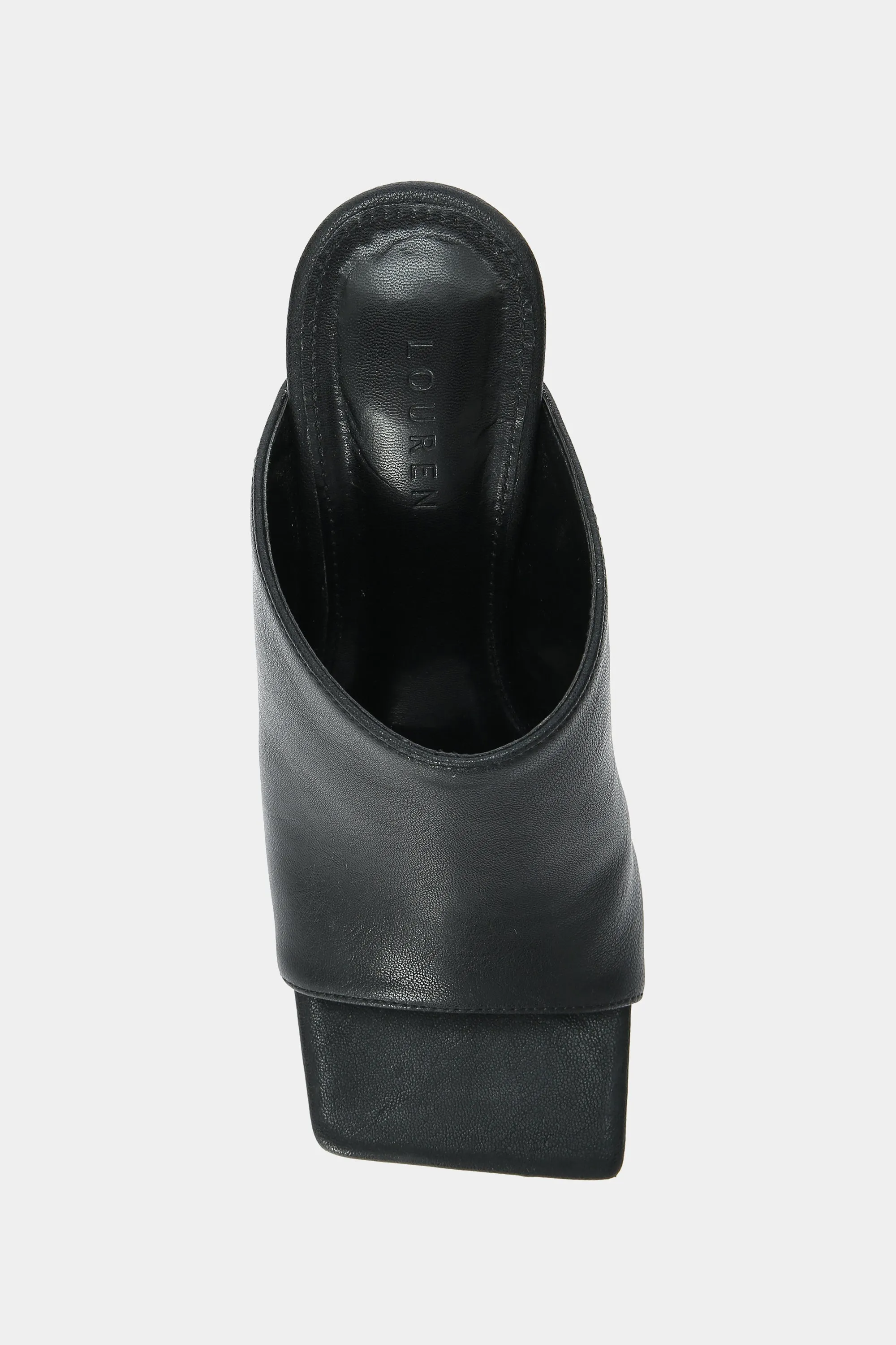 square toe mule