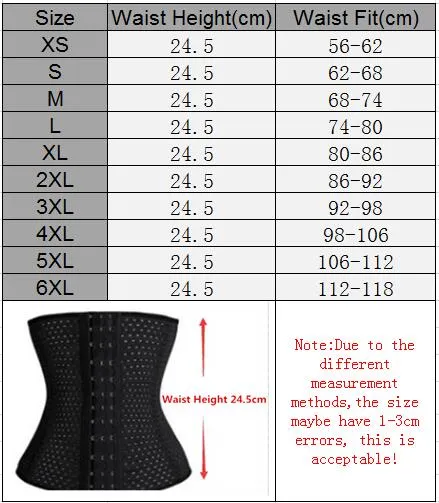 Steel Boned Breathable Waist Trainer
