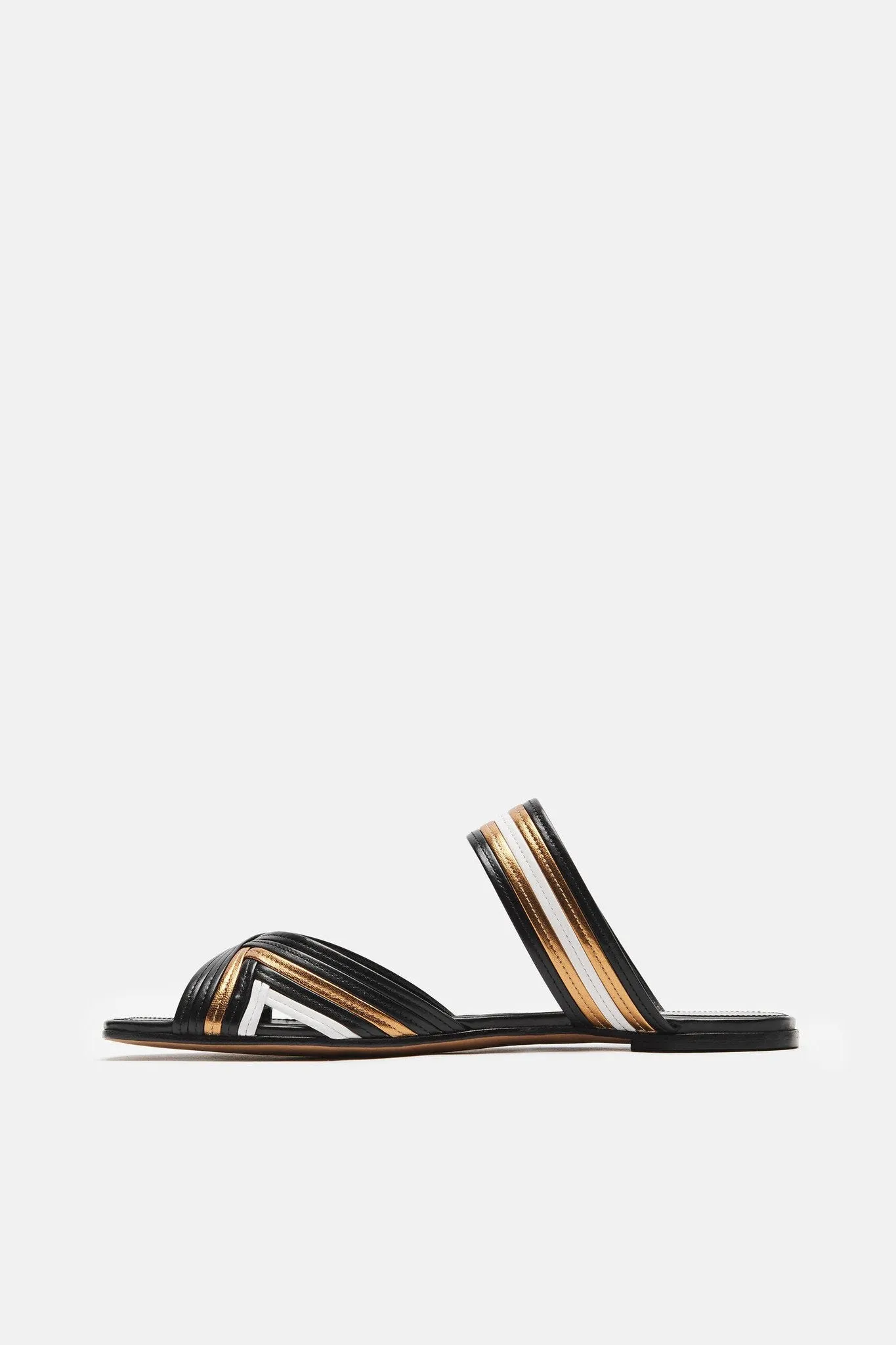 Stitched Mignon Slide