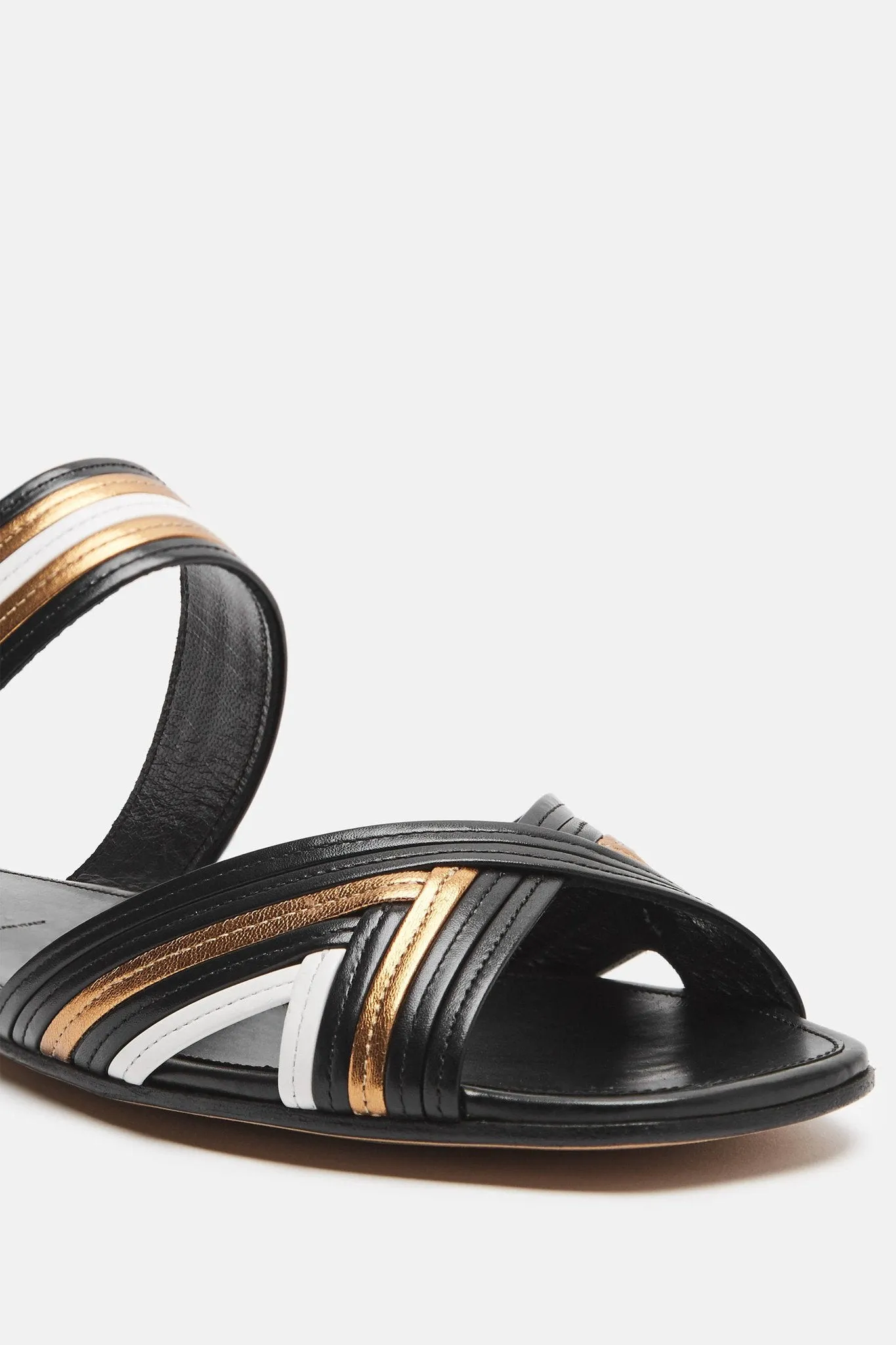 Stitched Mignon Slide