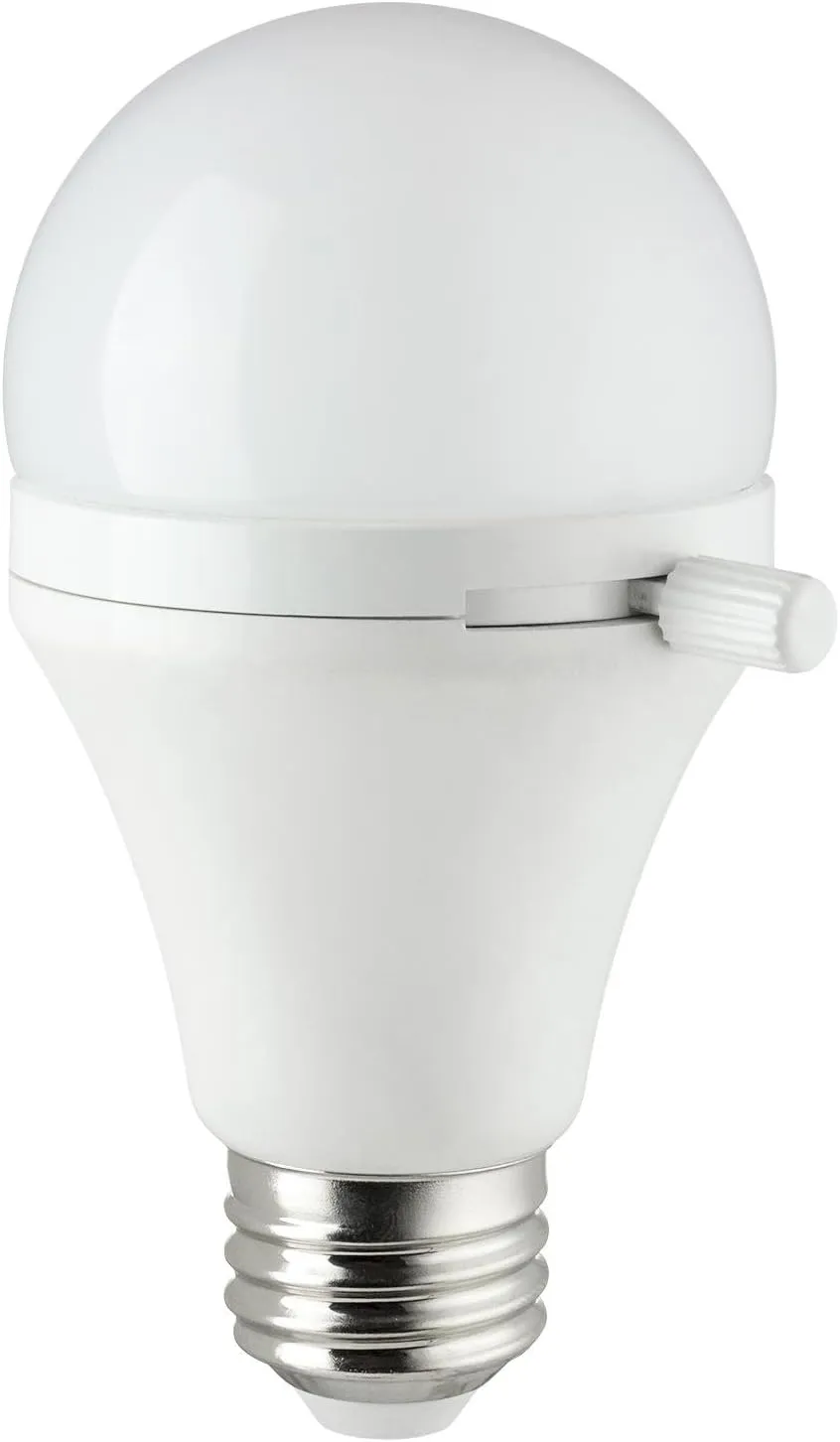 Sunlite ShabBulb, Shabbat Permissible LED Light Bulb, 7 Watt (40 Watt Equivalent) 3000K Warm White