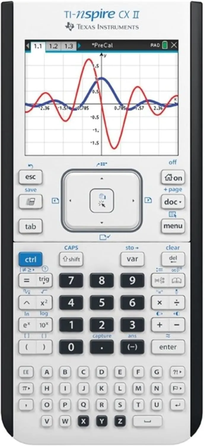 Texas Instruments TI-Nspire CX II Graphing Calculator