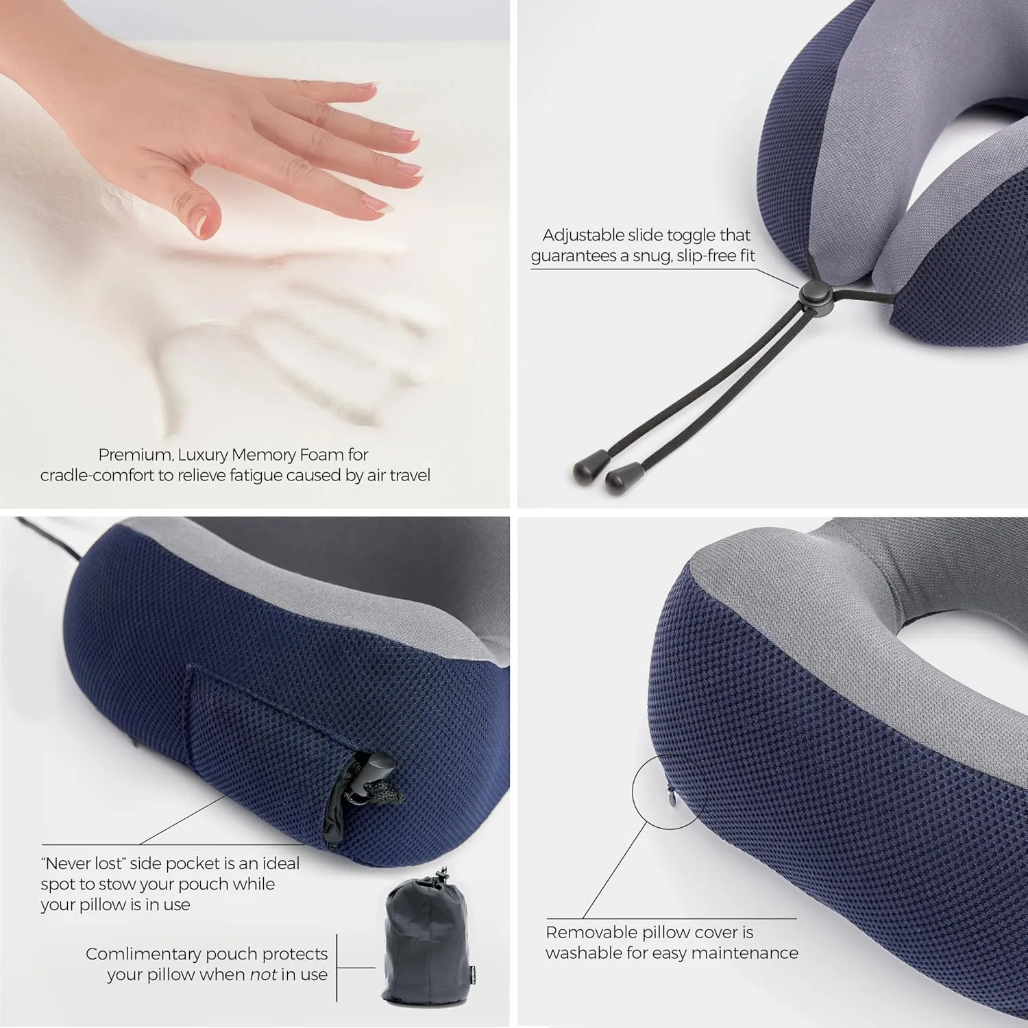 Travelon Transit Premium Neck Pillow