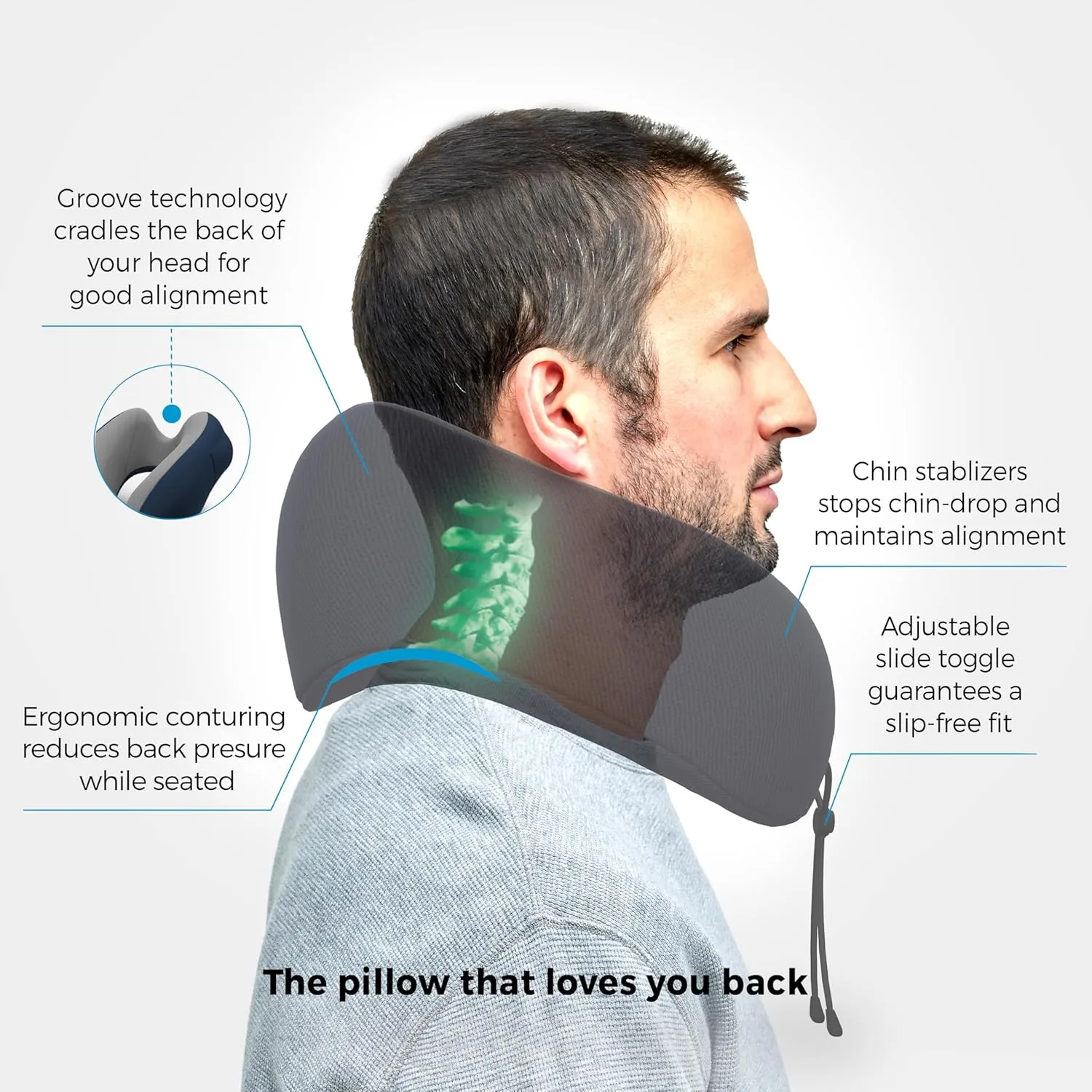Travelon Transit Premium Neck Pillow