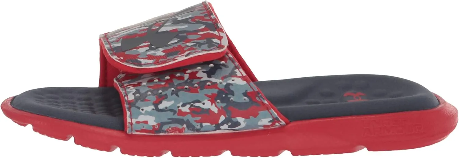 Under Armour Boys' Ignite Pro Graphic Slide Sandal