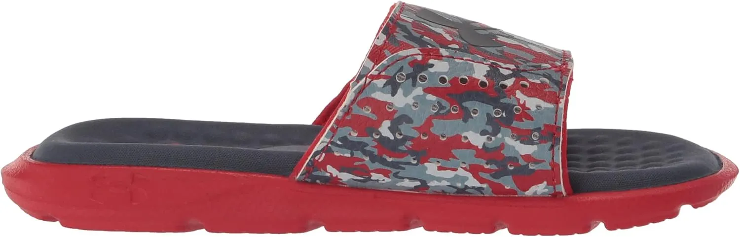 Under Armour Boys' Ignite Pro Graphic Slide Sandal