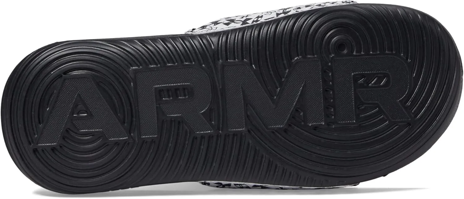 Under Armour Kids' Ansa Graphic Fixed Strap Slide Sandal