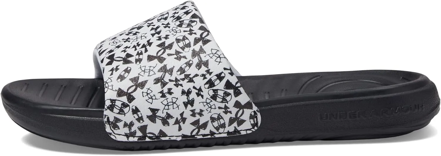 Under Armour Kids' Ansa Graphic Fixed Strap Slide Sandal