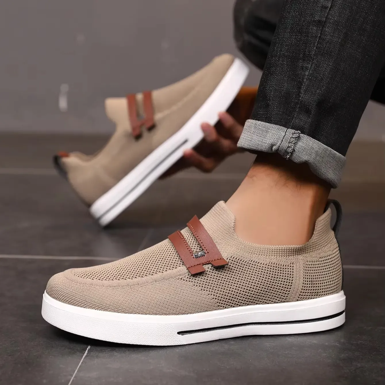 Velano Air-Knit Sneakers