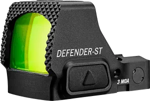 Vortex Optics Defender-ST Micro Red Dot Sights - Motion Activation with Auto-Shutoff, DeltaPoint Pro Footprint, Top Mount Battery - Unlimited, Unconditional Warranty