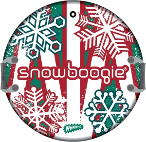 Wham-O Snowboogie Air Disc 26" | Circular Single Rider Snow Foam Sled | PE Foam Core Sled with Soft Handles | Slick Bottom for Speed & Control | Snow Sledding for Adults & Children | Holidays & Winter